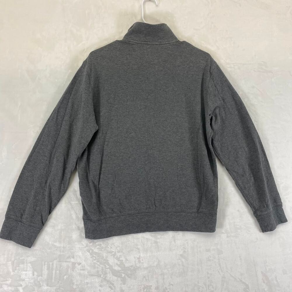 Polo Ralph Lauren Men's Gray Long Sleeve Quarter Zip Pullover Sz M - Picture 6 of 8